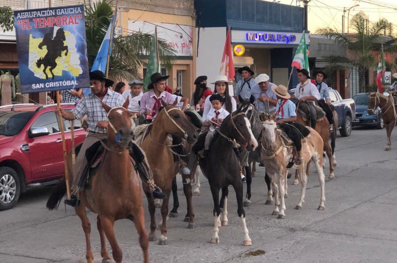 Festejo gaucho por los 80 antildeos de la Sociedad Rural de San Cristoacutebal