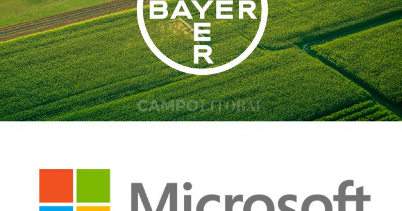 Suscriben acuerdo entre Bayer y Microsoft