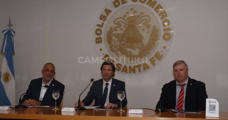 Vigo Lamas reelecto presidente de la Bolsa de Comercio de Santa Fe