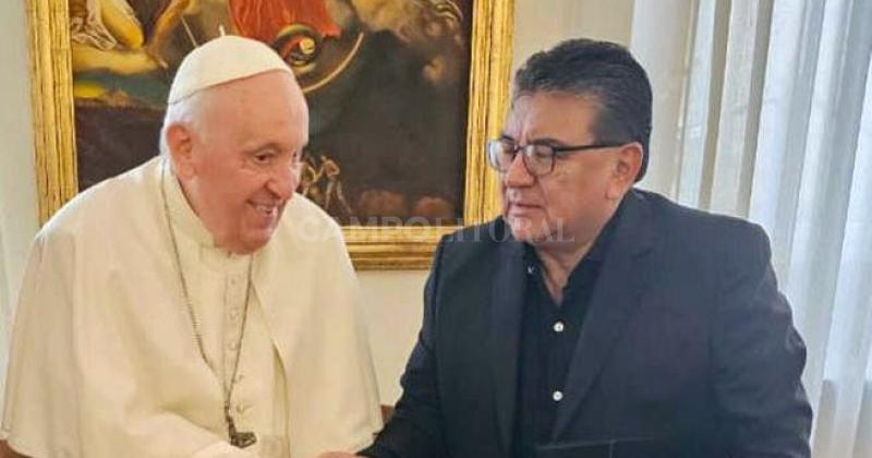 Voytenco se reunioacute con el Papa Francisco y firmoacute un convenio de asistencia alimentaria