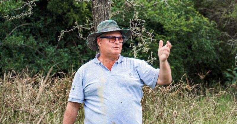El ingeniero agrónomo Martín Favre responsable del Nodo Perennia de Ovis 21 empresa pionera de la ganadería holística en Argentina disertar sobre Ganadería Regenerativa y Cambio Climtico