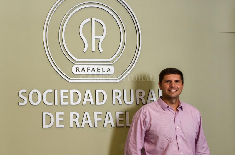 Leonardo Alassia es el nuevo presidente de la Rural rafaelina