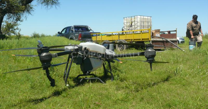 Drones pulverizadores un nuevo servicio agriacutecola