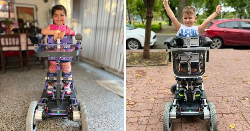 Otro caso exitoso es GiveMove que fabrica bipedestadores motorizados para niños con discapacidades motrices promoviendo su movilidad y salud