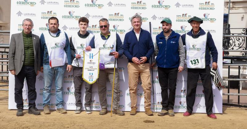 Antes de la llegada del presidente estos fueron los grandes ganadores en el Centenario Hereford