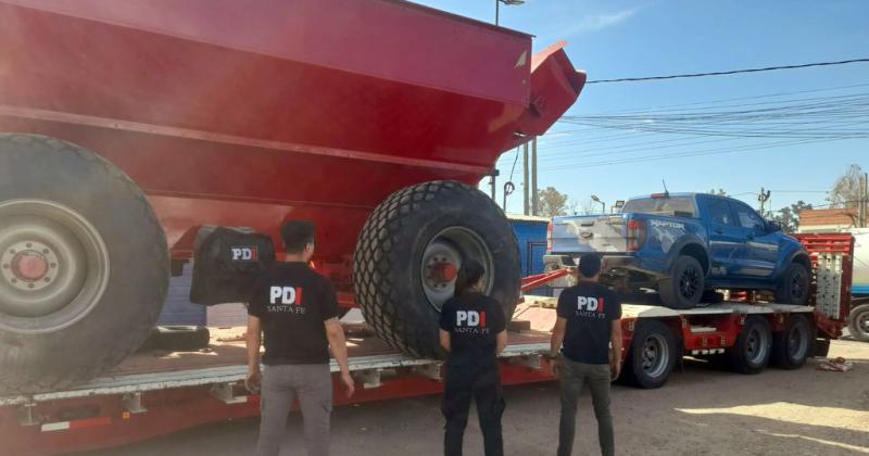 Recuperan maquinaria agriacutecola en Buenos Aires 